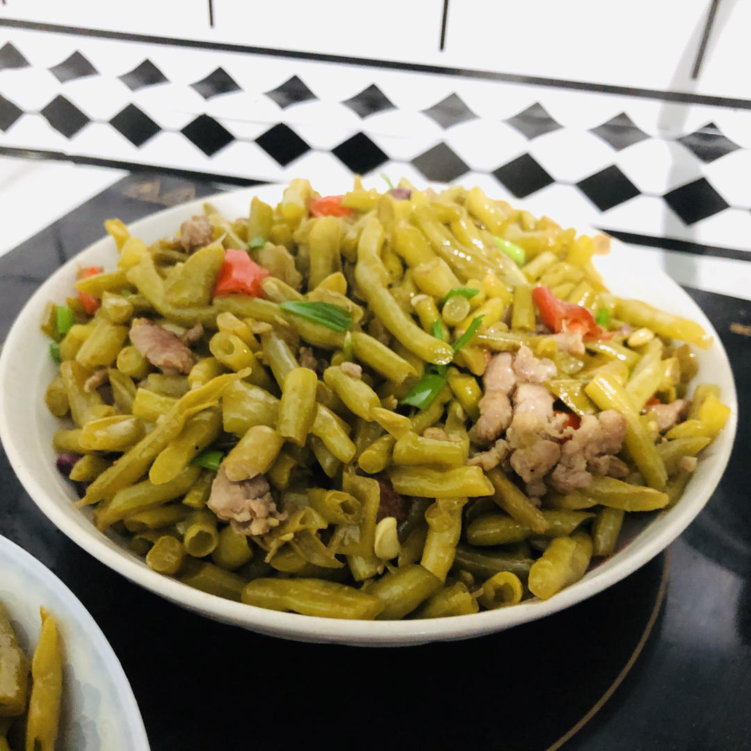 自制酸豆角（史上最简单三天完成）