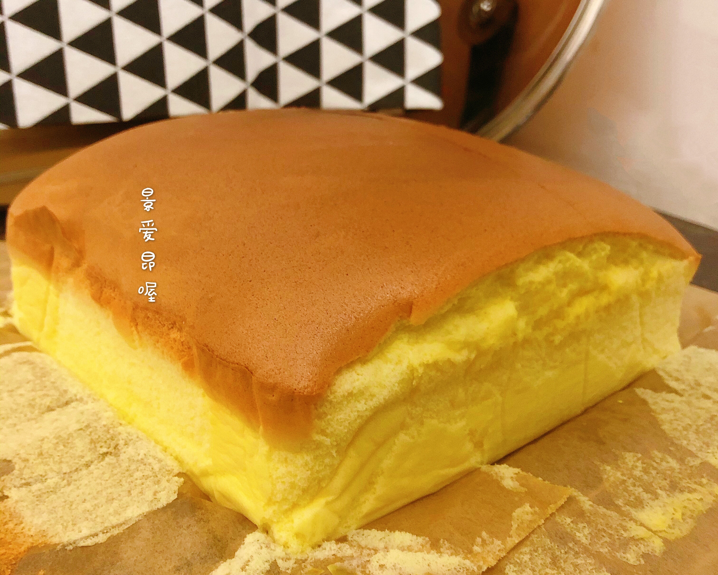 减脂期蛋糕—12寸量无油代糖古早味蛋糕的做法
