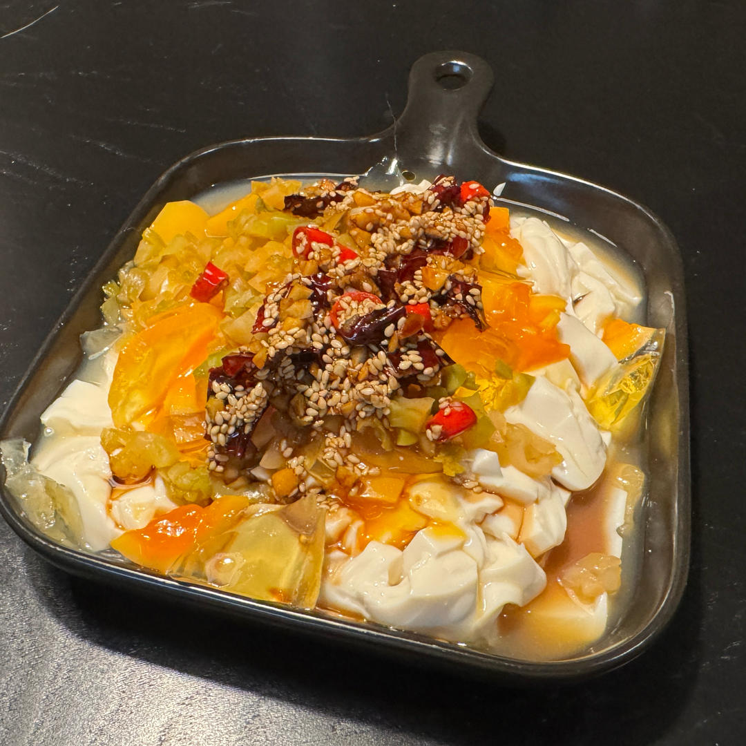 【最佳CP～】凉拌皮蛋豆腐✨