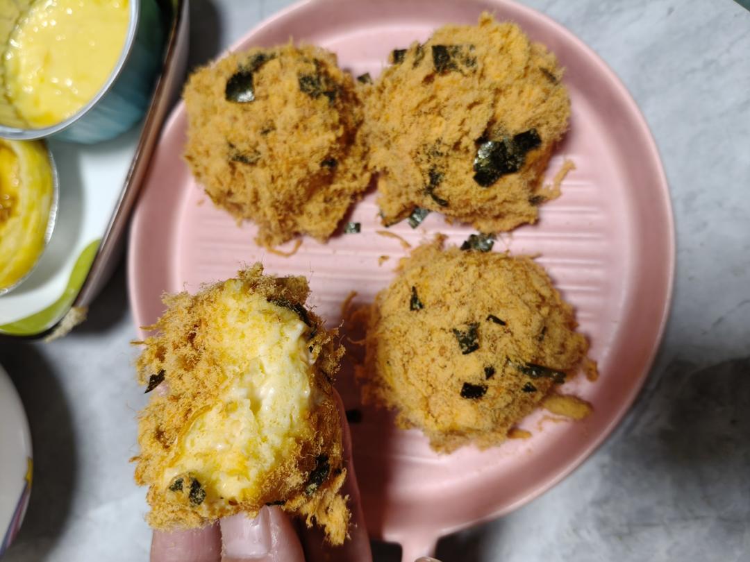 【海苔肉松小贝】酥松香甜，不浪费边角料