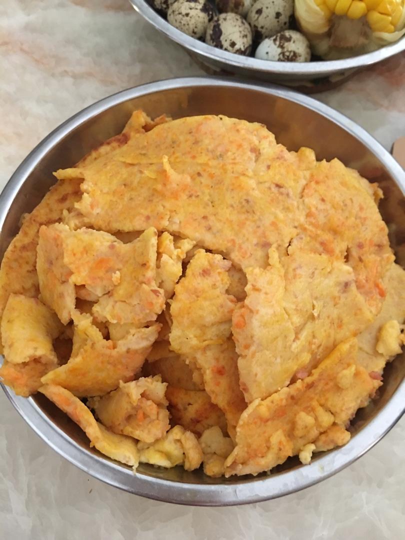 健康快手早餐蔬菜鸡蛋饼