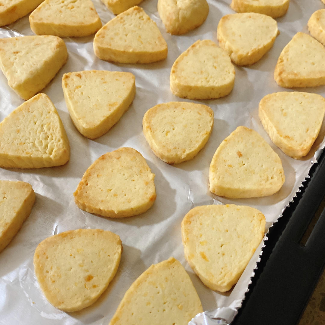 免打发❗️零失败❗️黄金芝士咸味饼干❗️