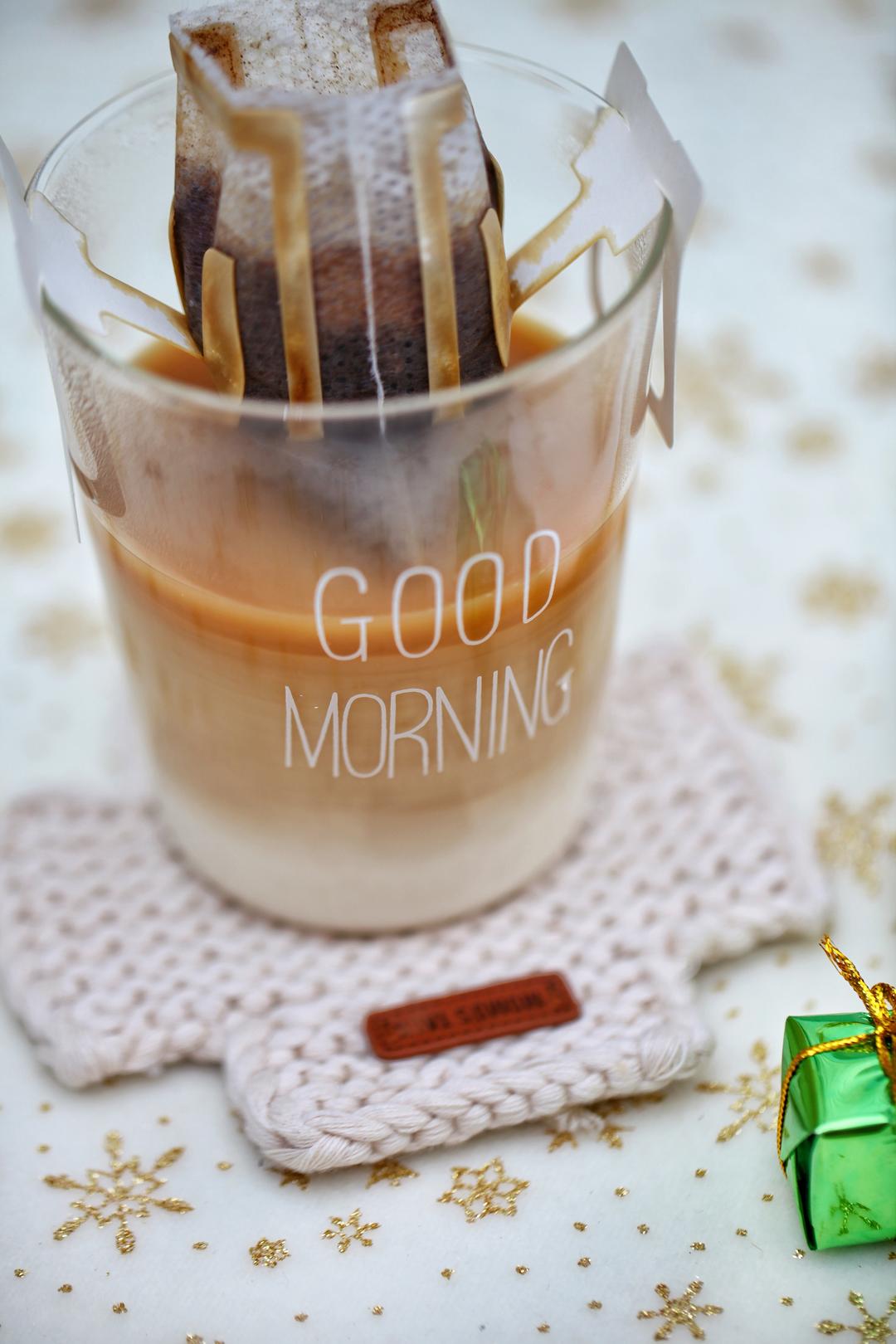 婷婷elf做的手冲渐变牛奶咖啡——超美丽