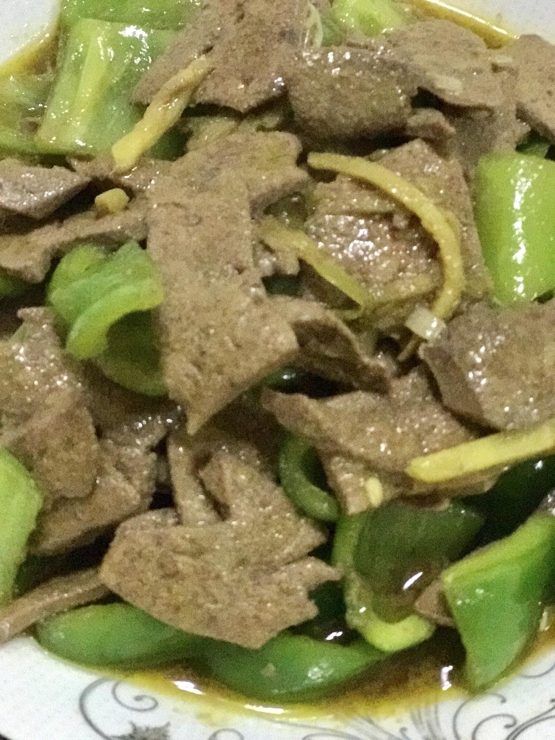 【美善品】辣椒炒猪肝的做法