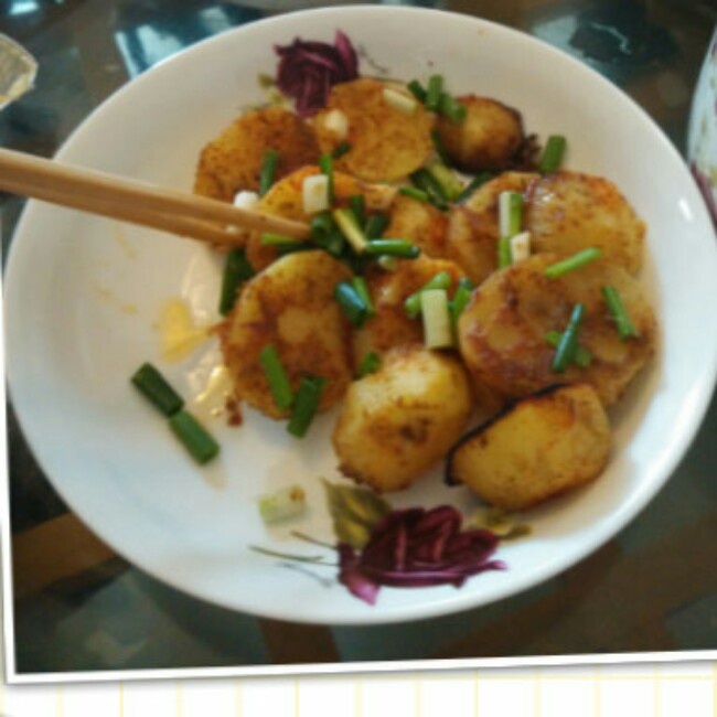 孜然烧烤土豆之无烤箱版