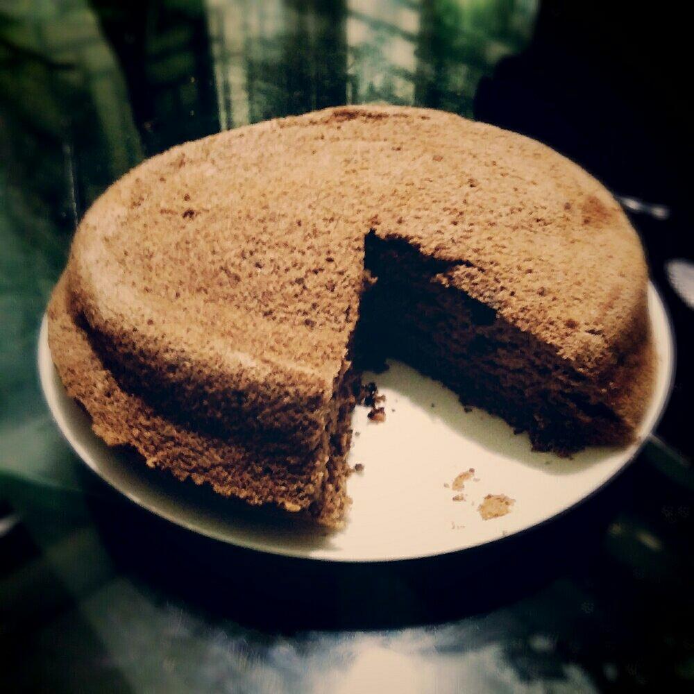 巧克力戚风蛋糕6寸(基础易成功版)