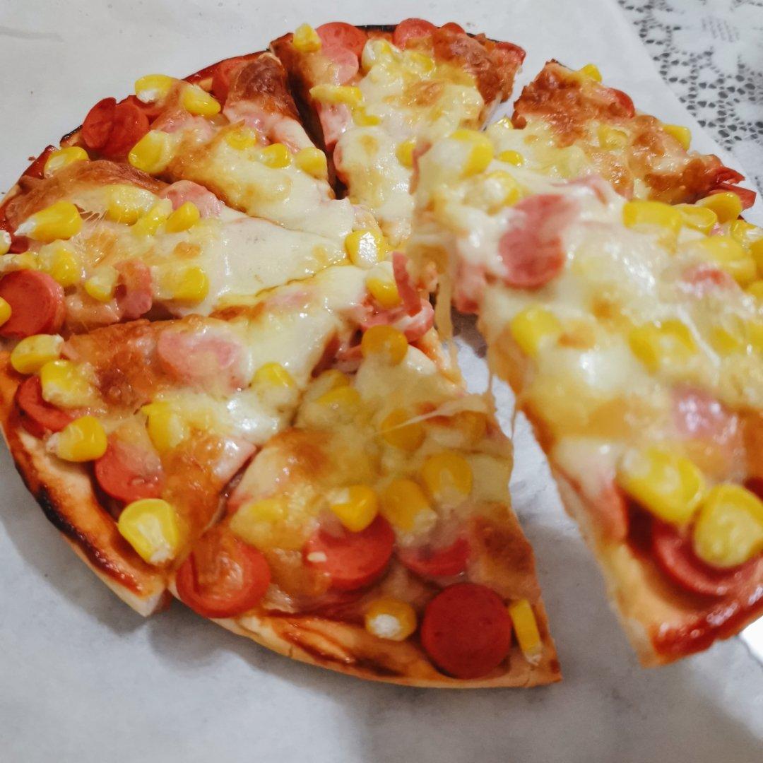 培根火腿披萨