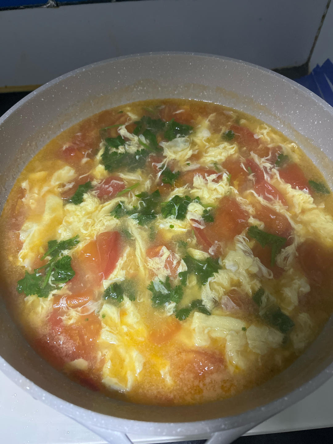 【跟我做不会错】简单又好喝的西红柿鸡蛋汤，家常又营养哦