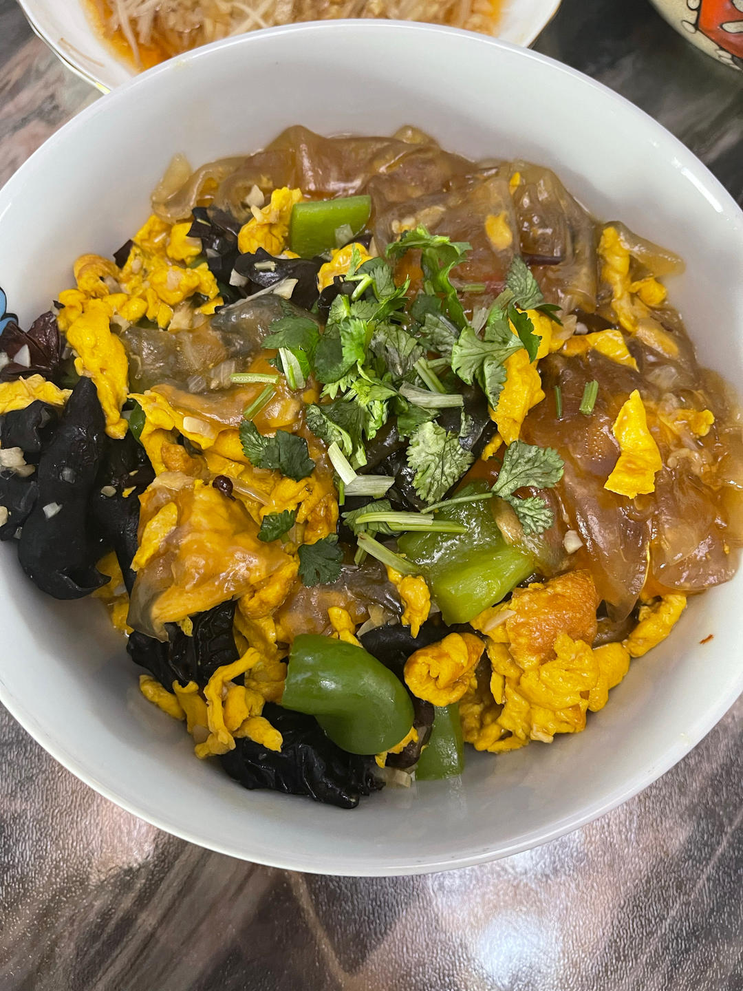 比饭店好吃的鸡蛋粉皮