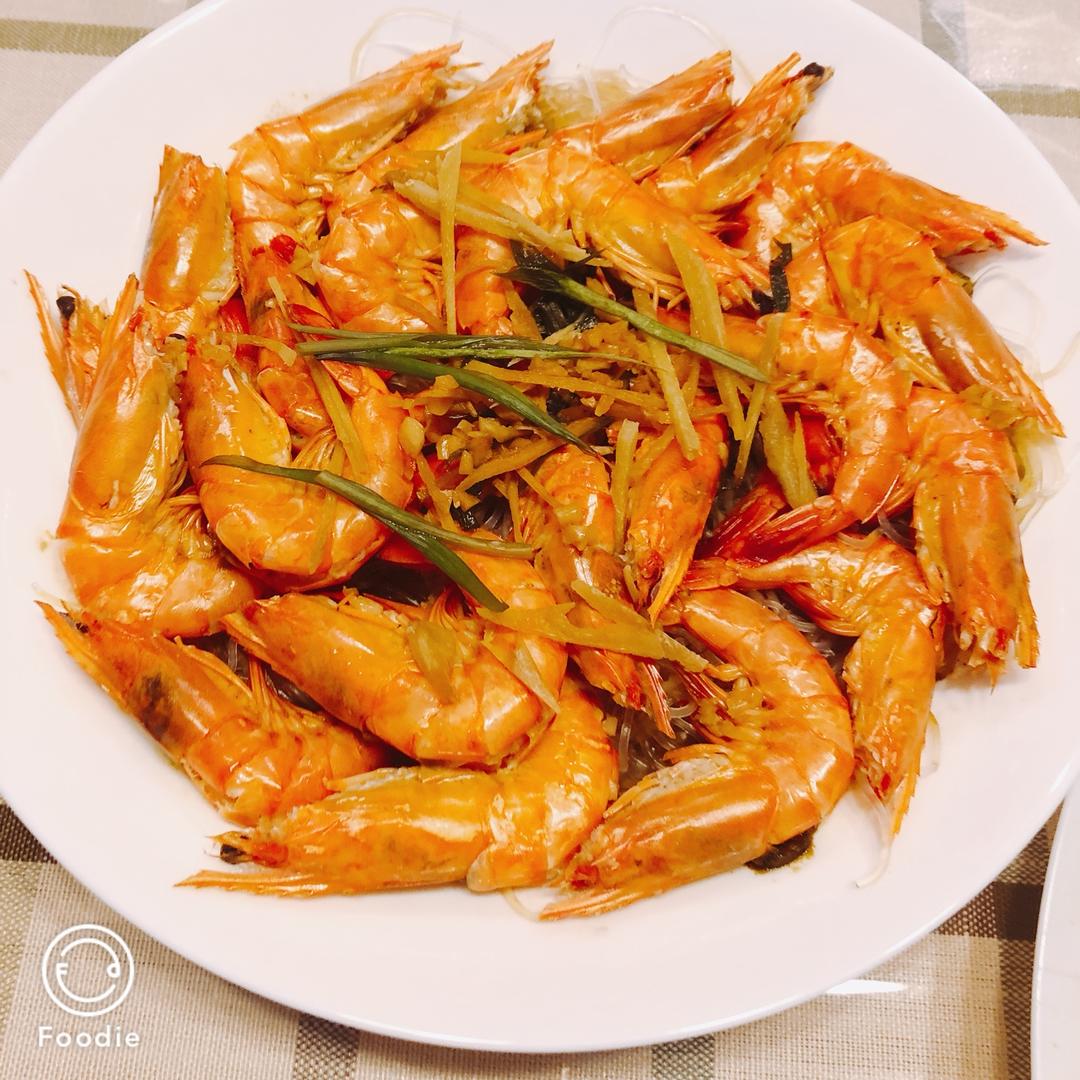 蒜蓉粉丝蒸虾