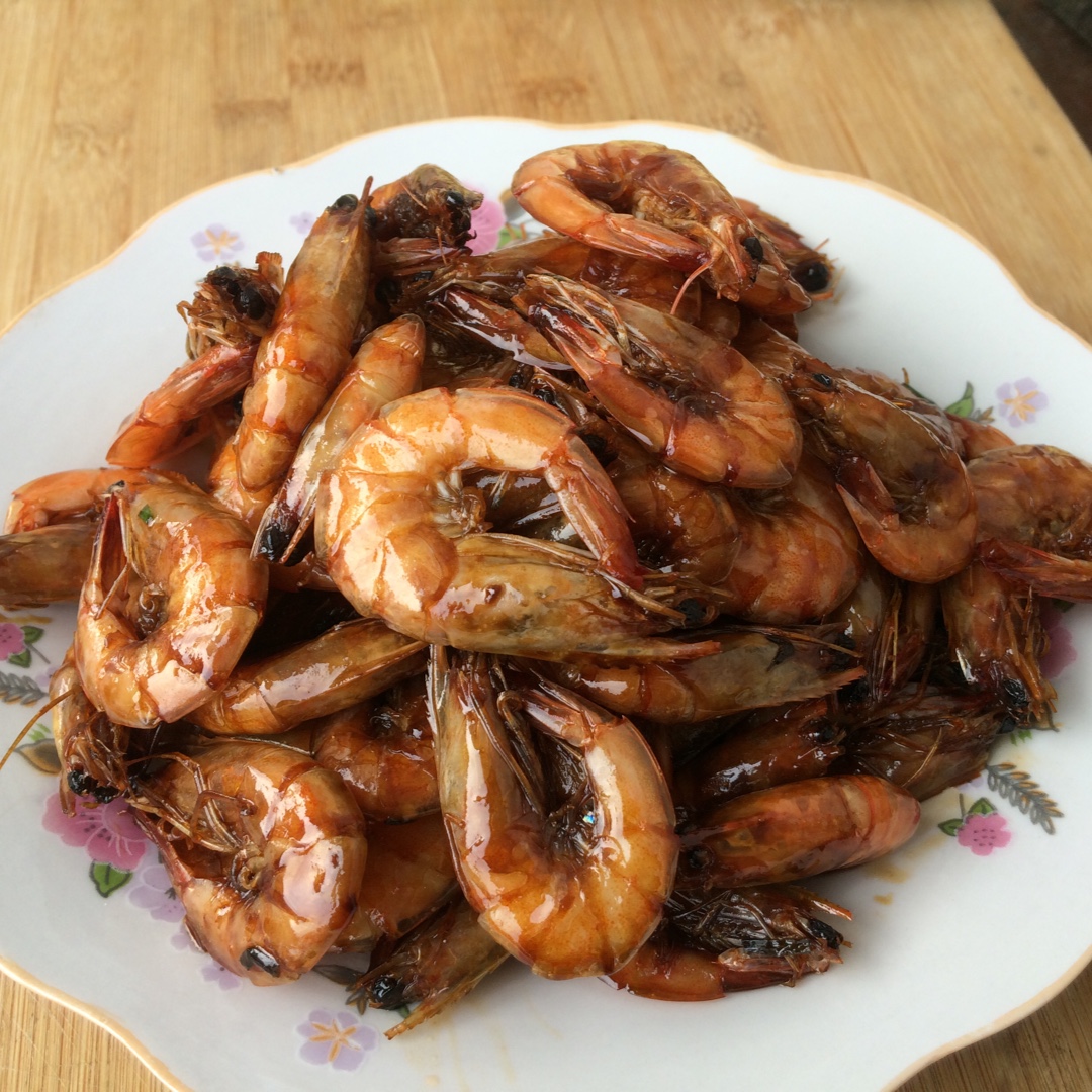 酱烧大虾