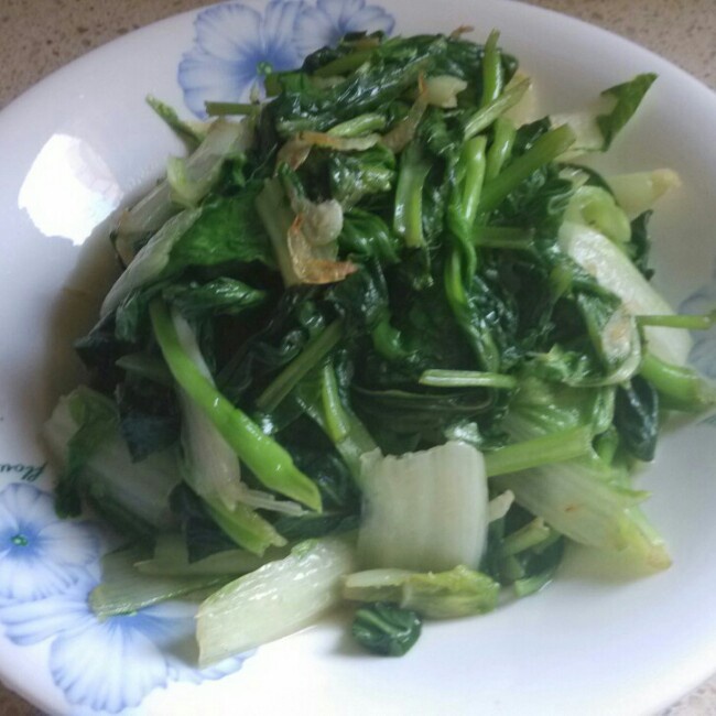 清炒小白菜