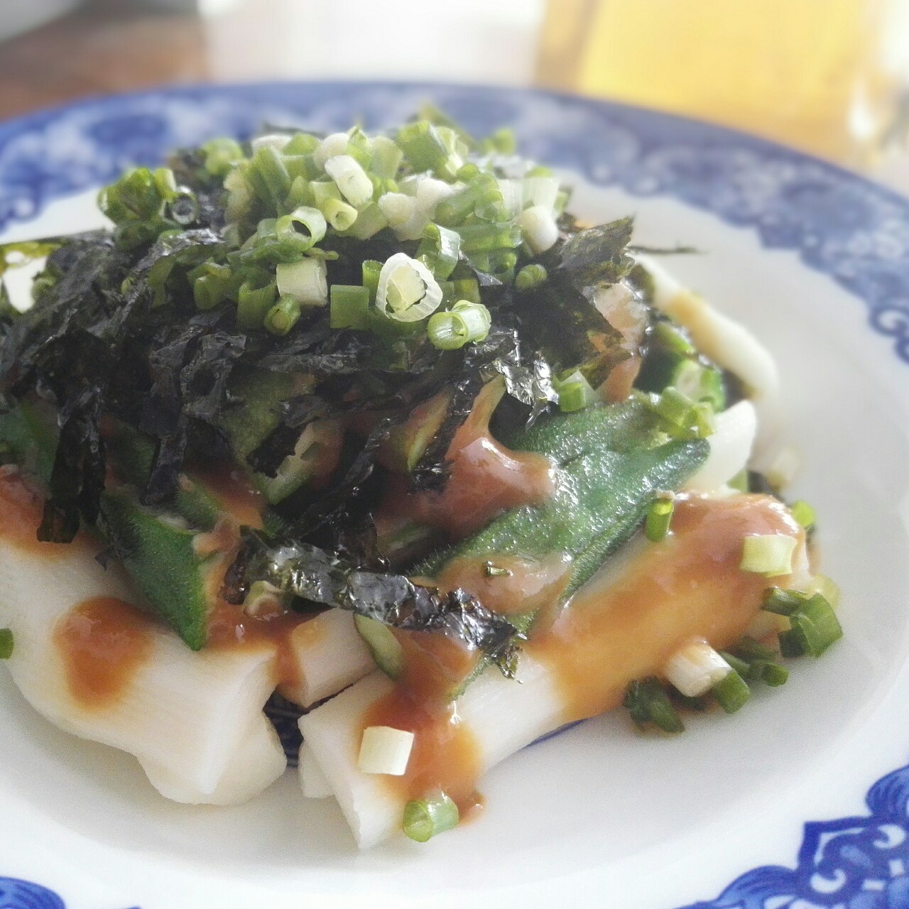 味噌扒秋葵