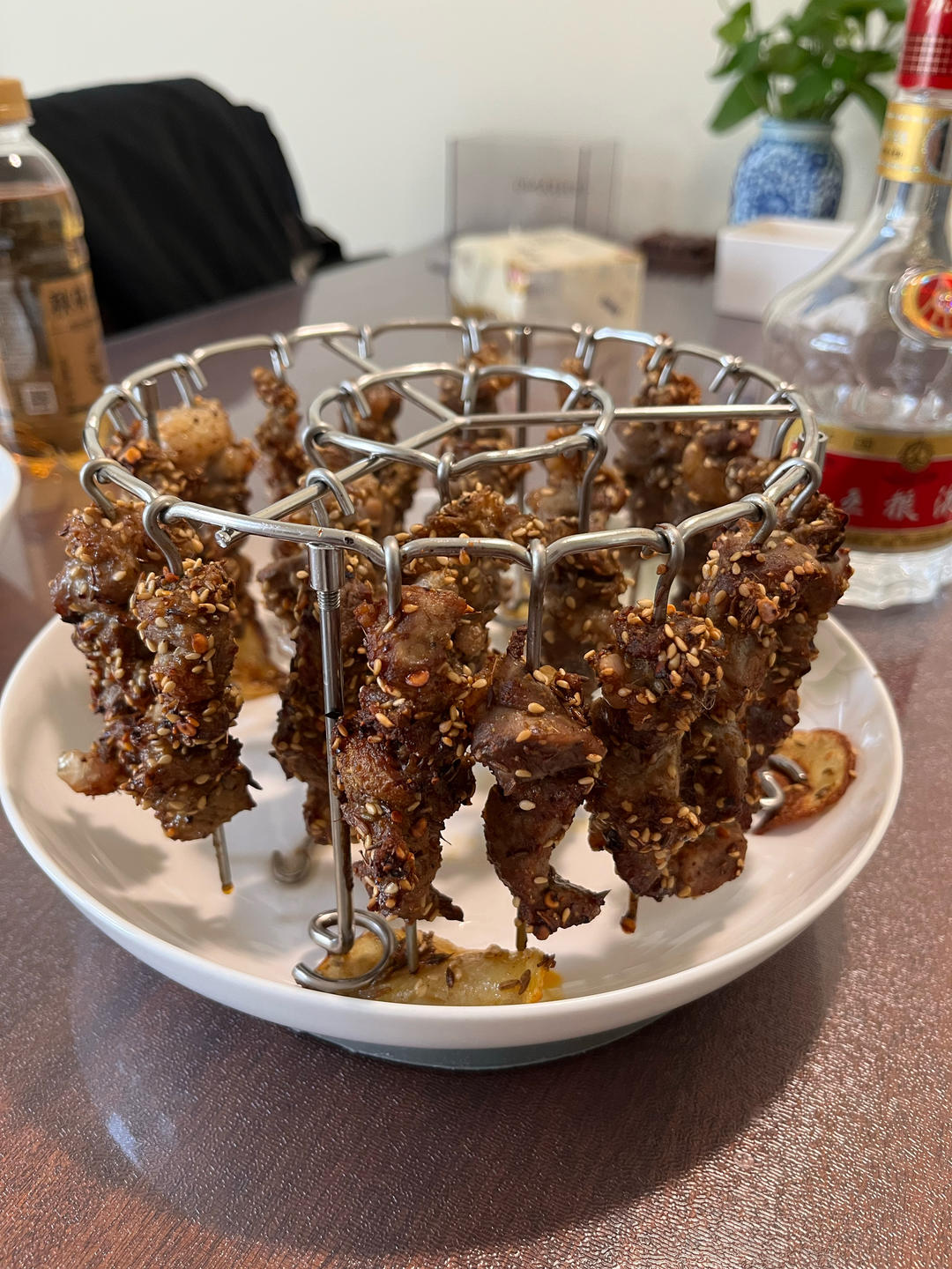 空气炸锅羊肉串