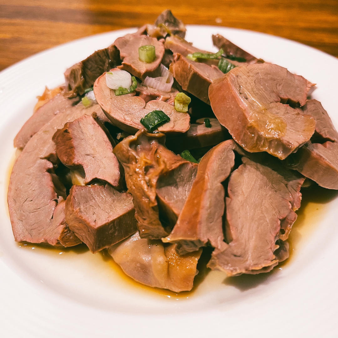 mann0401做的卤猪心,猪肝(卤心肝)