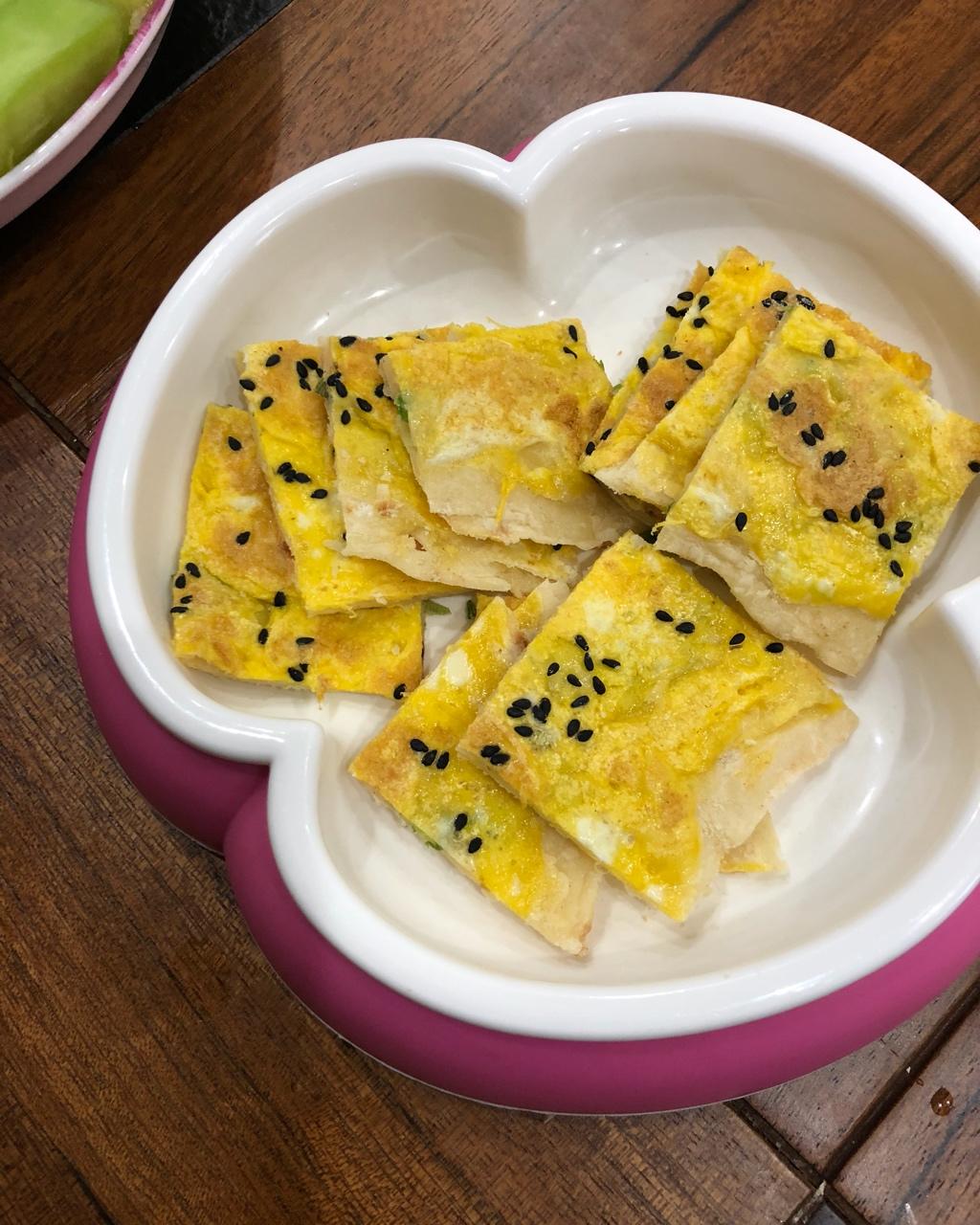 饺子皮葱油饼  宝宝健康食谱