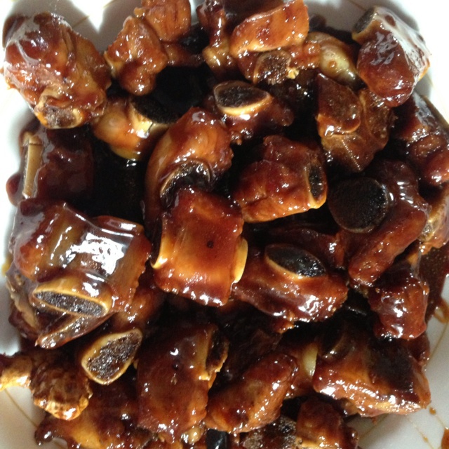 懒人版糖醋排骨