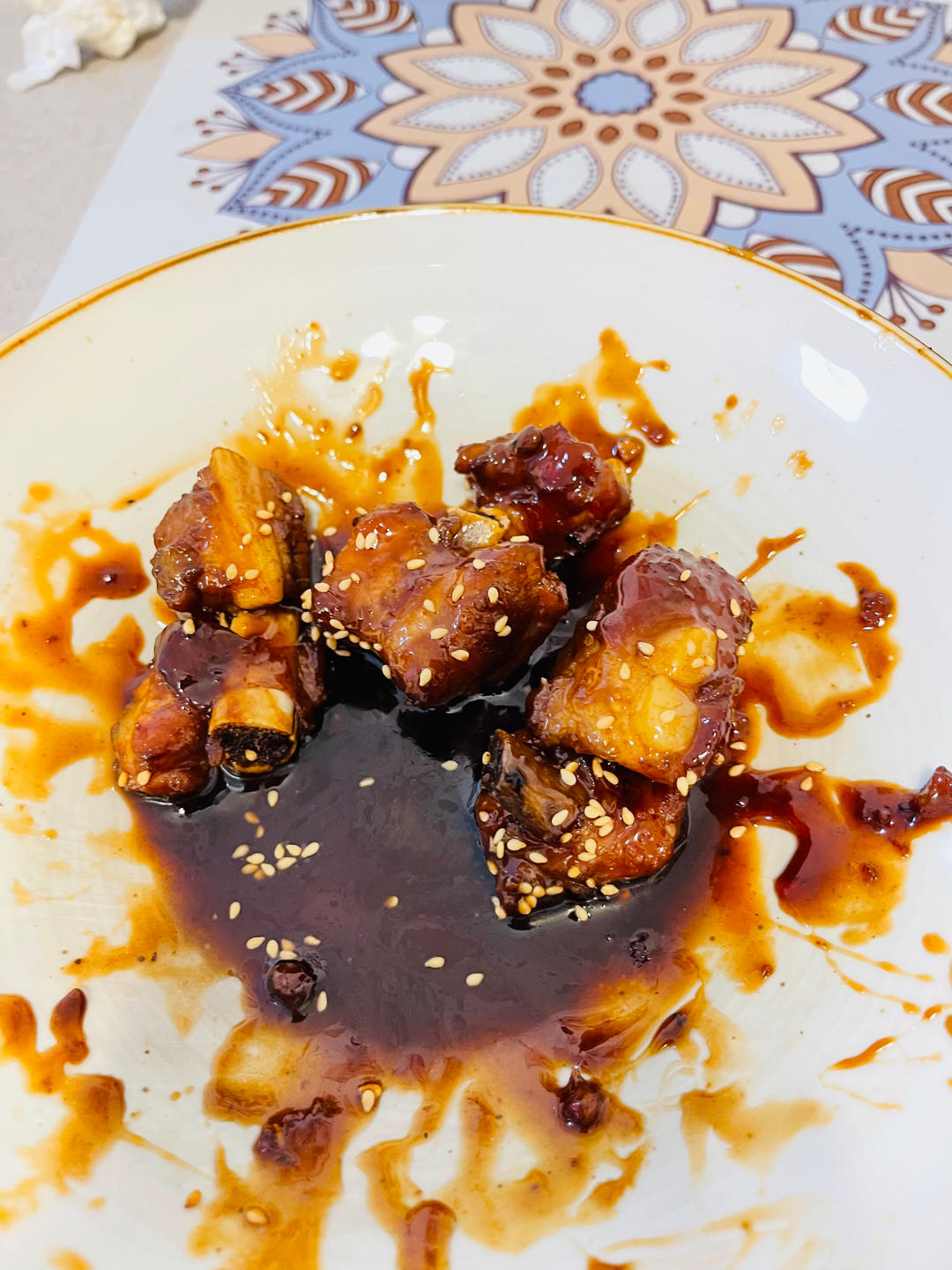 糖醋排骨/糖醋小排（不放油）（12345口诀做出正宗上海本帮）