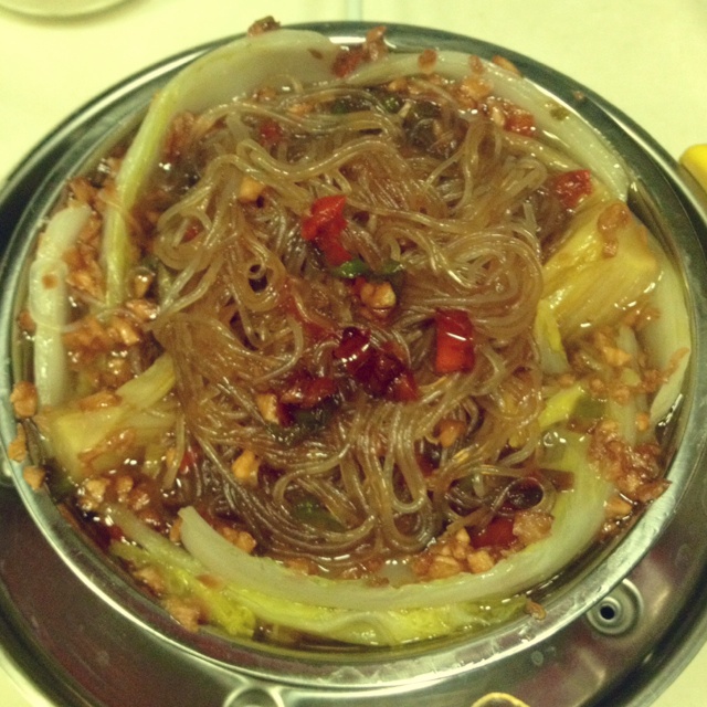 蒜蓉粉丝娃娃菜