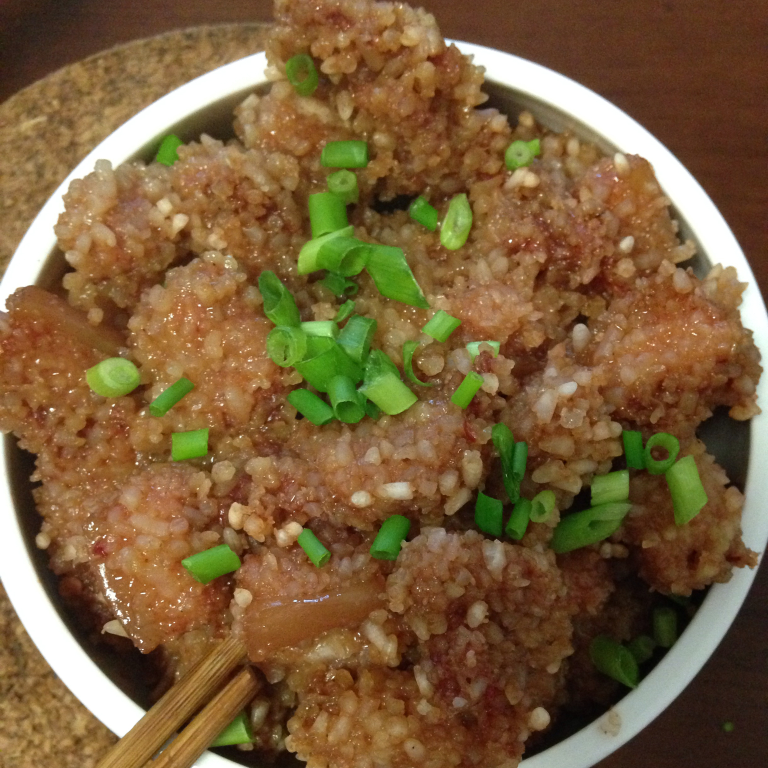 身尚木仓做的粉蒸肉