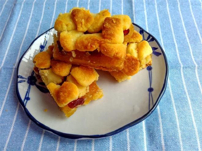 蔓越莓菠萝酥饼的做法