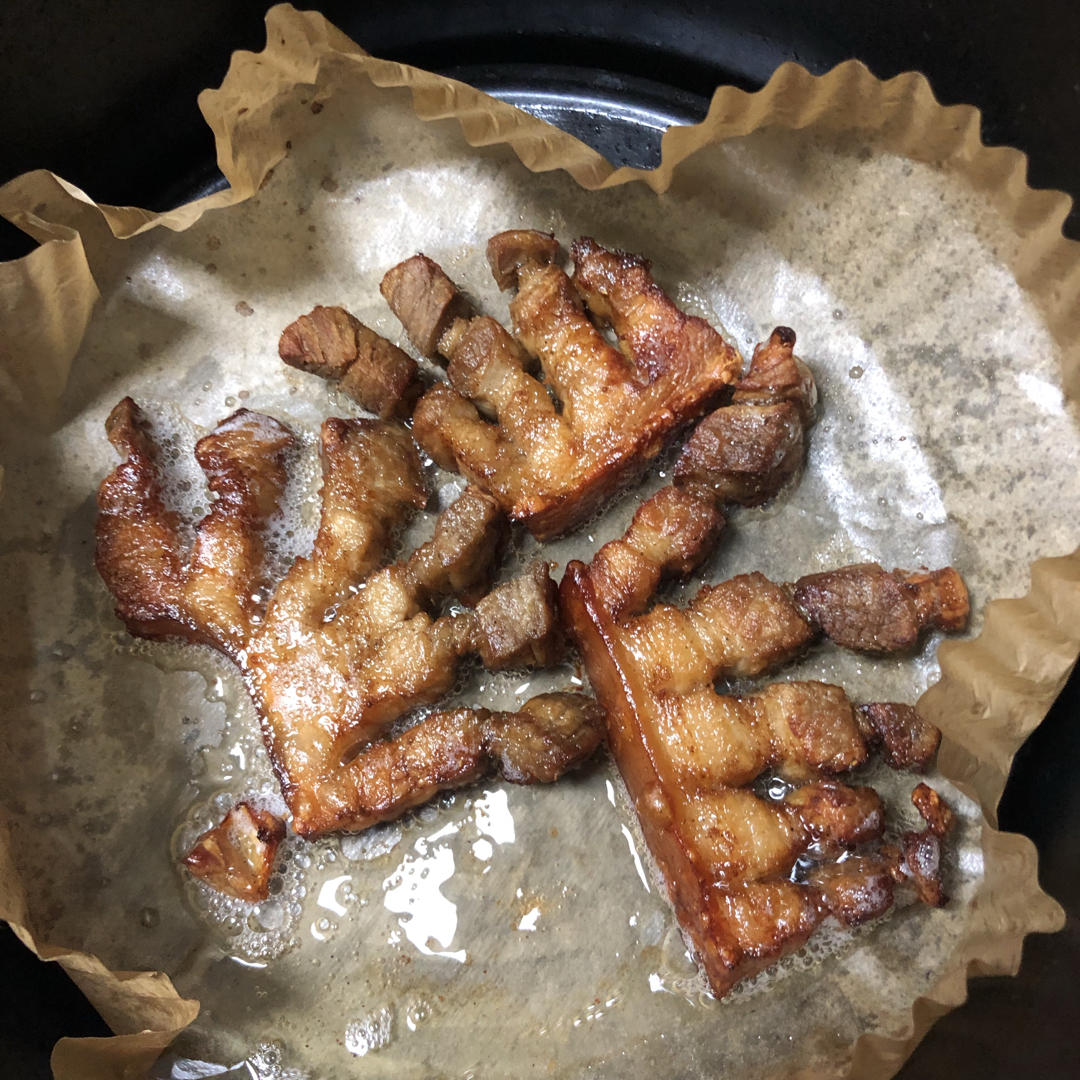 空气炸锅脆皮五花肉