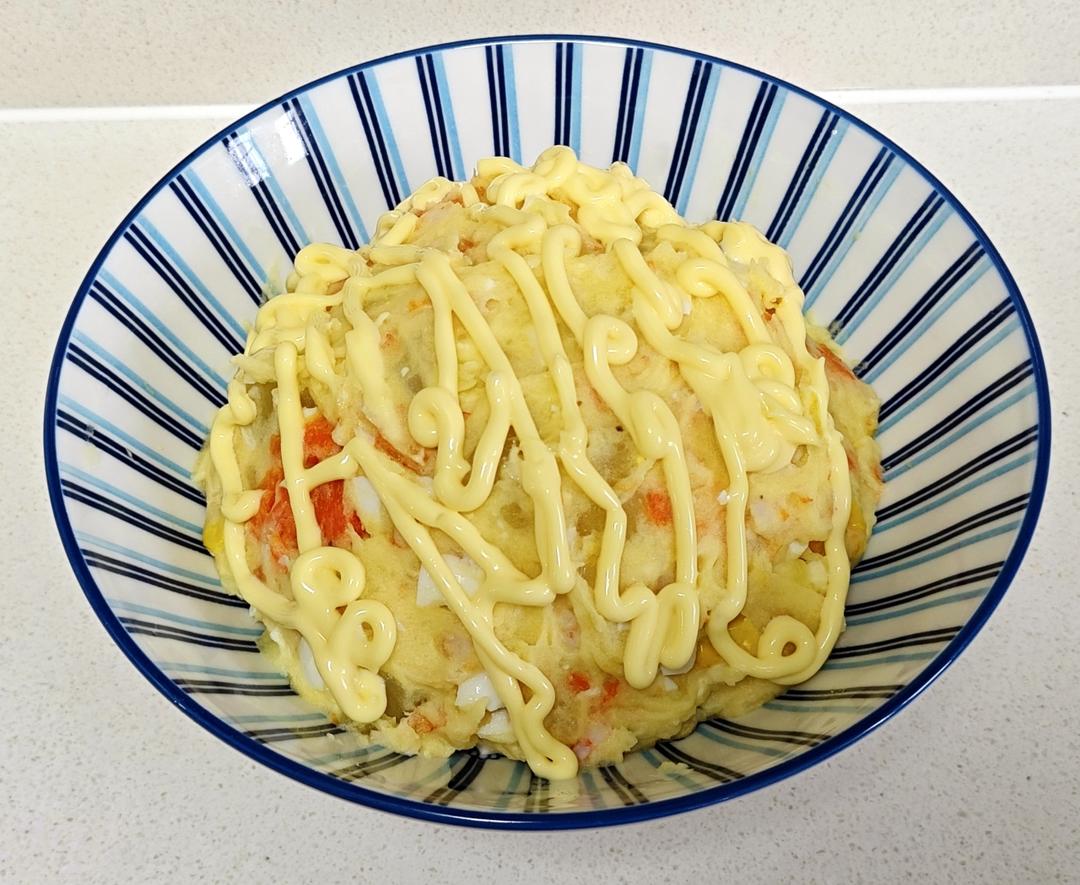 虾仁土豆泥沙拉（低卡）