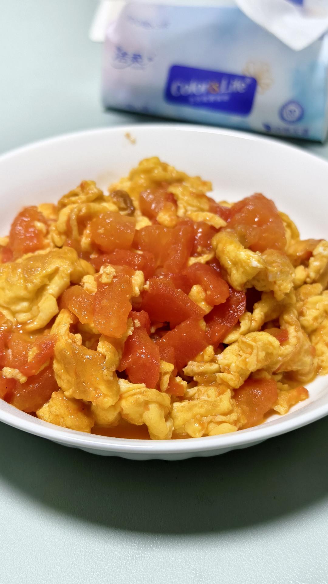 快手下饭菜番茄炒蛋——中式一日三餐（一百八十二）