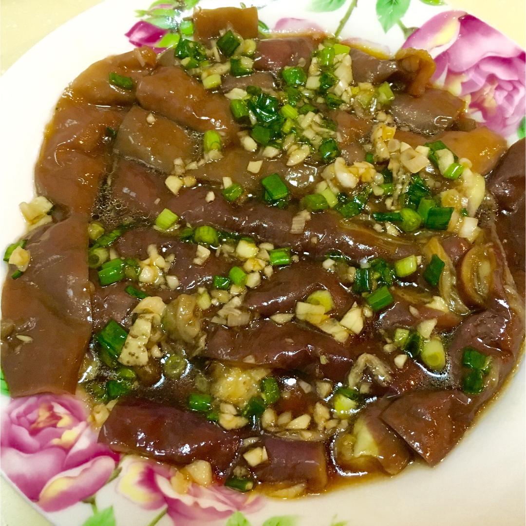 减脂好吃的蒸茄子