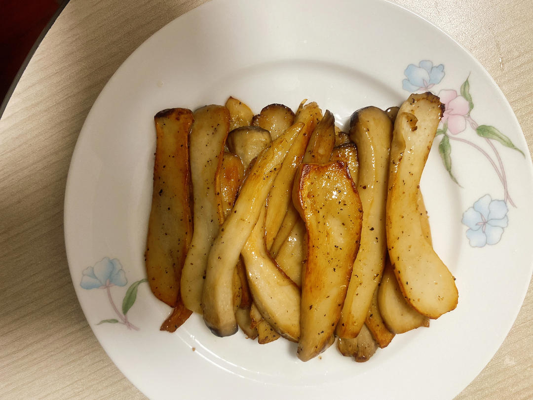 香煎小杏鲍菇