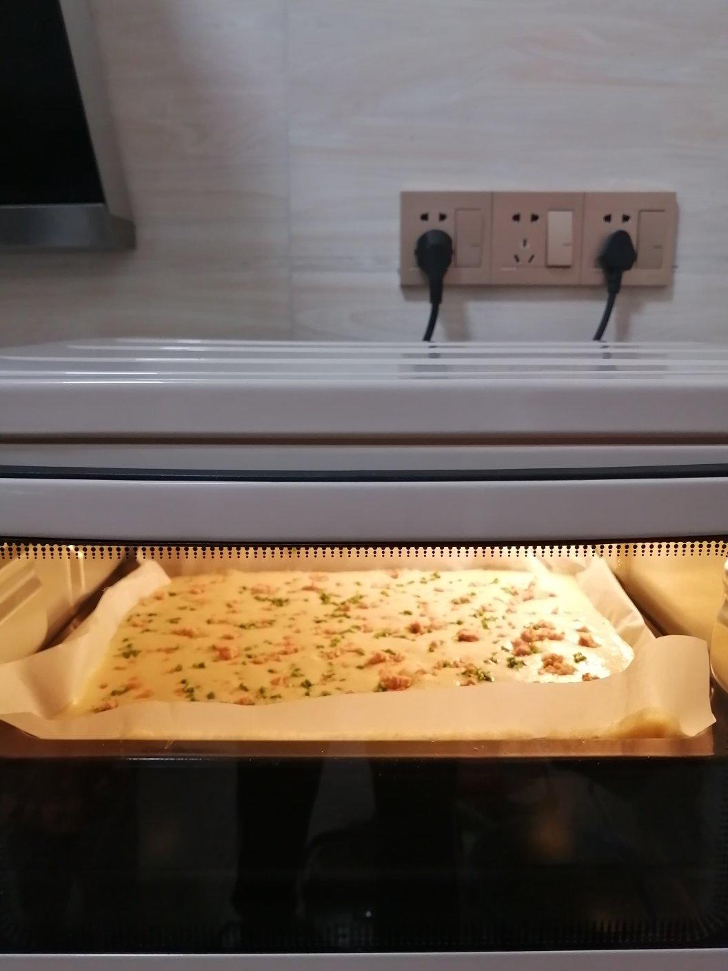 香葱肉松肥蛋糕卷～