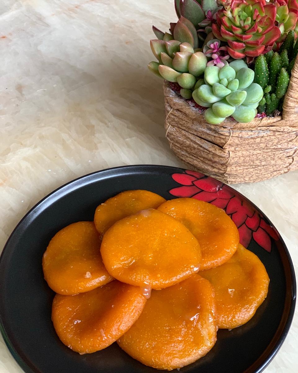 南瓜饼🎃南瓜芋泥饼🎃软糯好吃😋简单，除了糯米粉还加了面粉