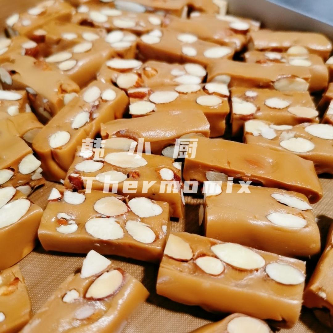 焦糖海盐杏仁太妃糖·免熬焦糖酱一次完成