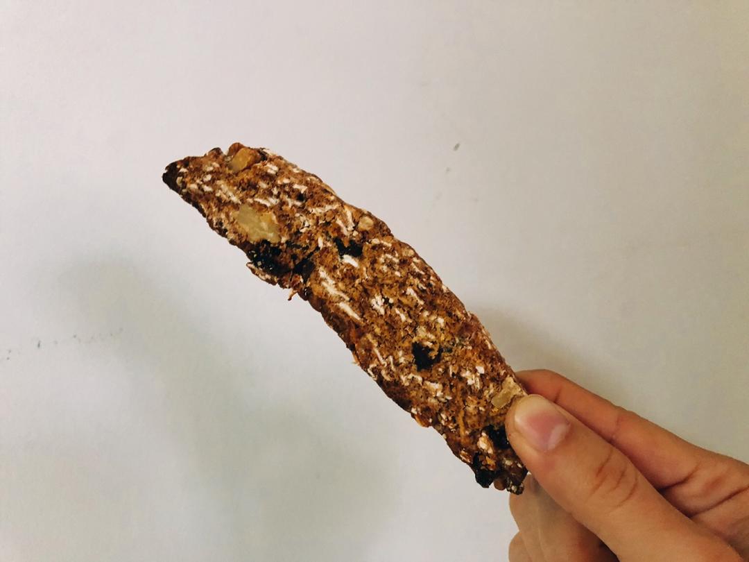 【健康零食】燕麦坚果意式脆饼