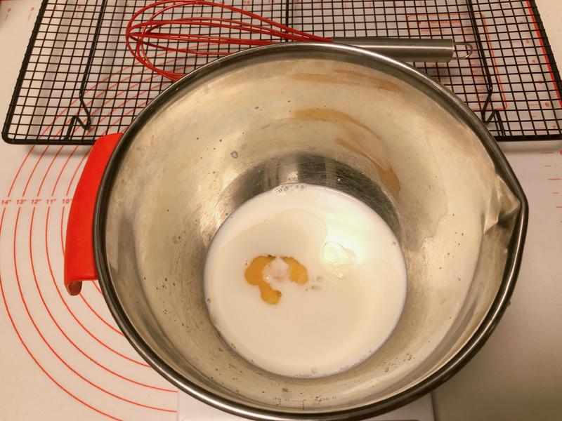 纯奶手撕吐司的做法 步骤1