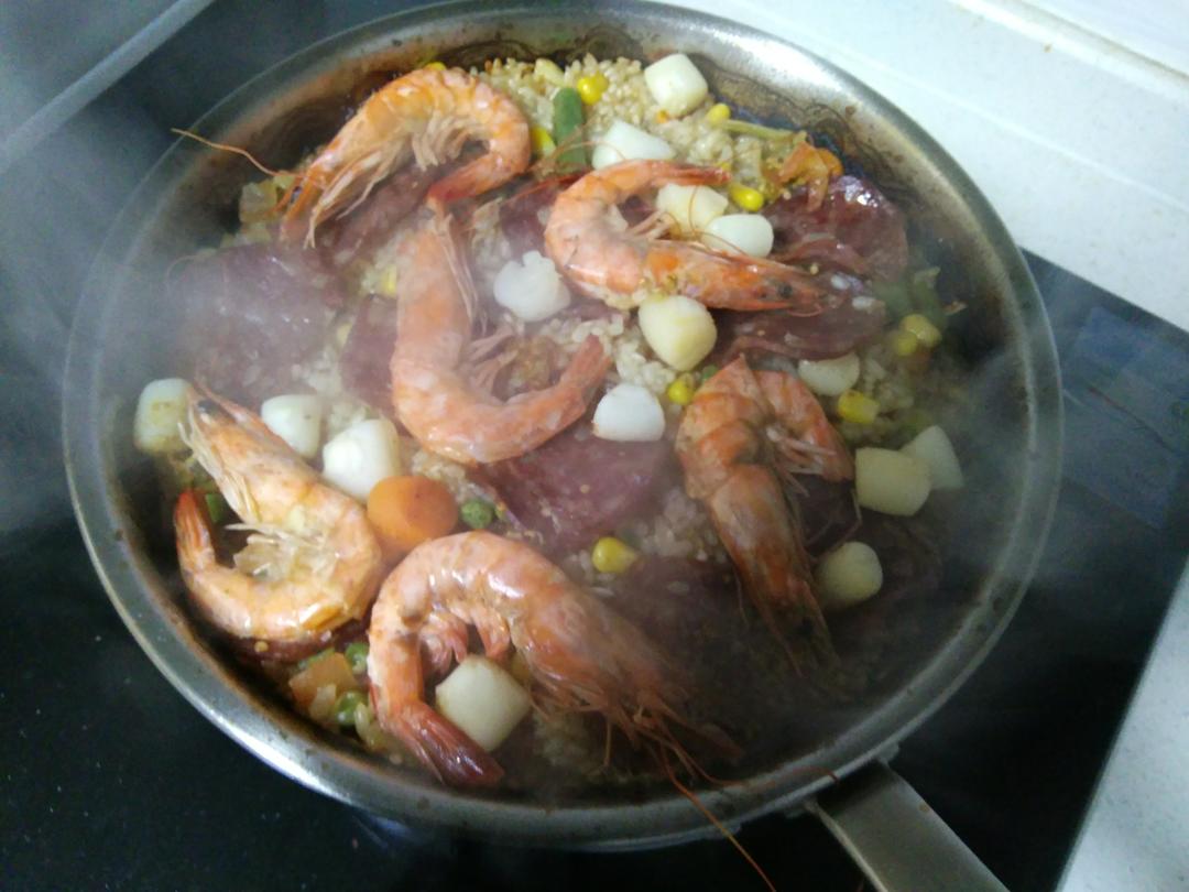 【曼食慢语】Seafood Paella 西班牙海鲜饭