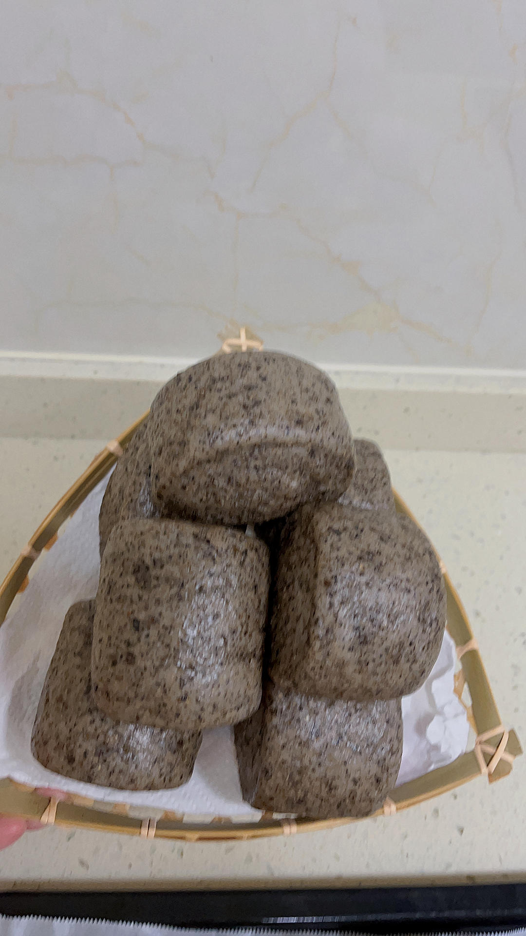 超级简单黑芝麻馒头