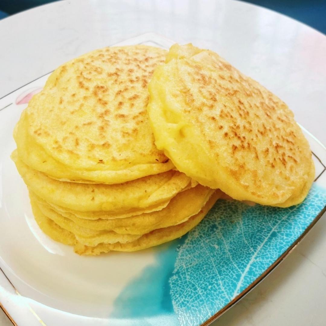 粗粮玉米饼 低脂又健康 松软劲道做法简单 附细节视频详解