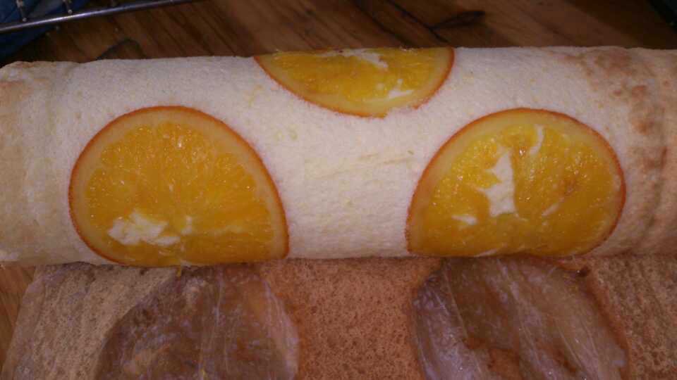 香橙蛋糕卷