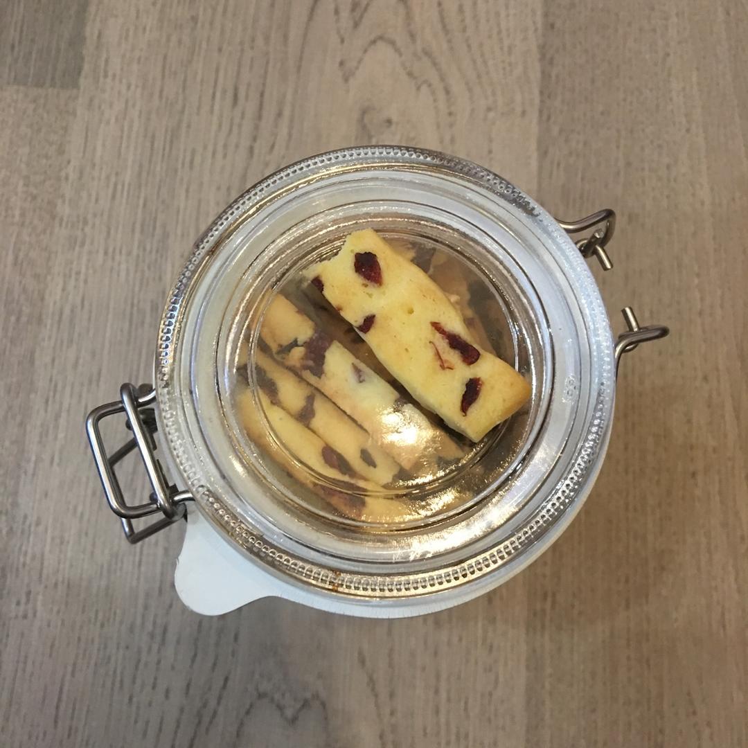 低糖少油版蔓越莓饼干