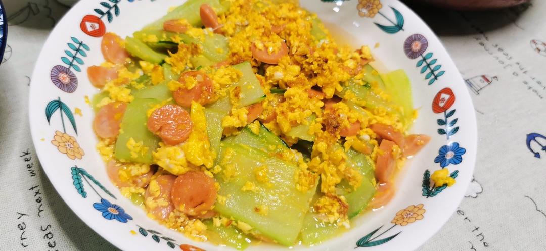 隔壁小孩馋哭的黄瓜炒蛋