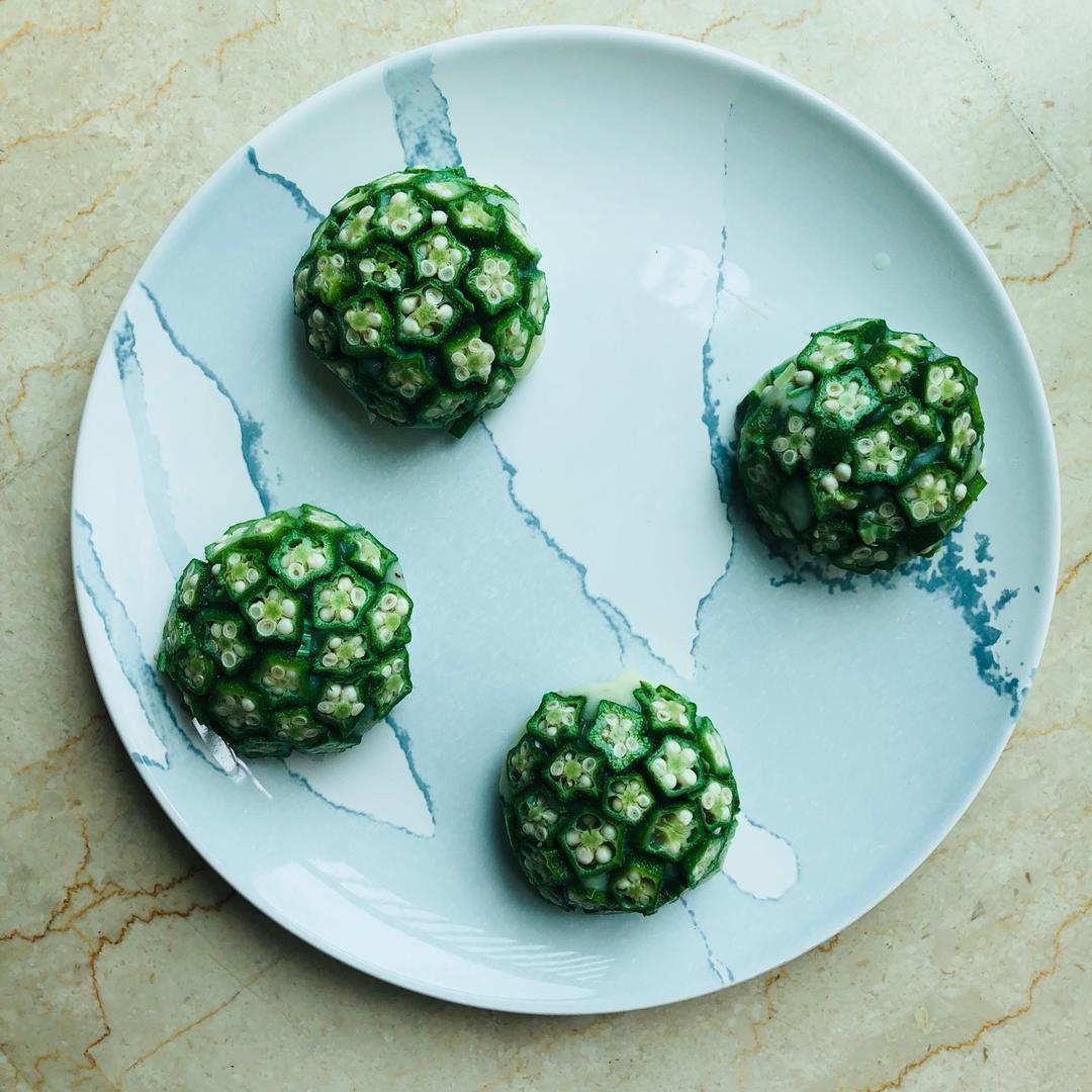 土豆泥秋葵