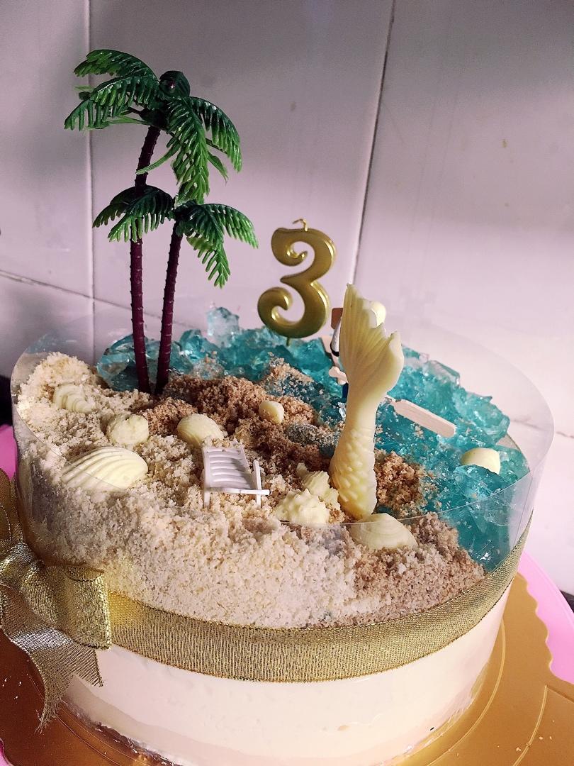 海洋酸奶慕斯蛋糕