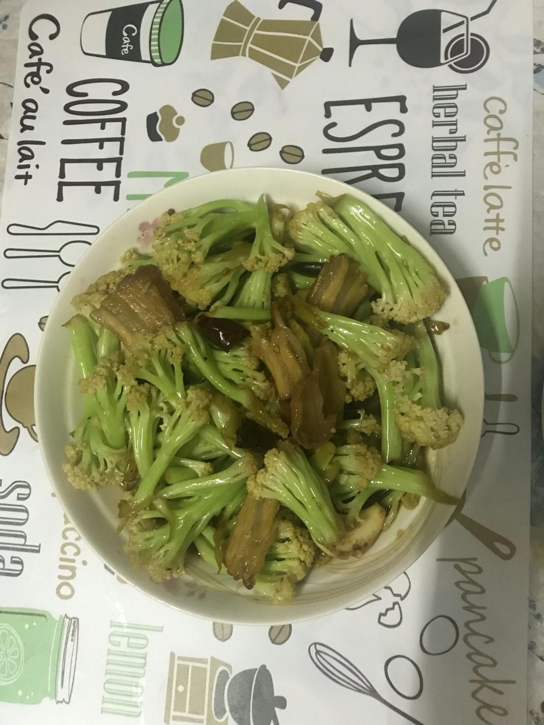 干锅有机花菜