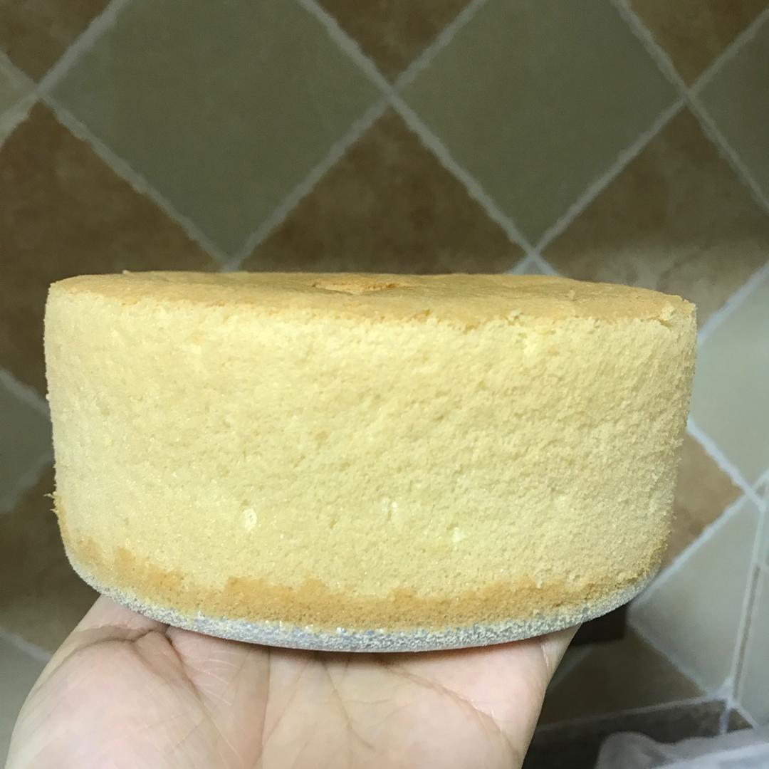 6寸戚风蛋糕（2蛋）