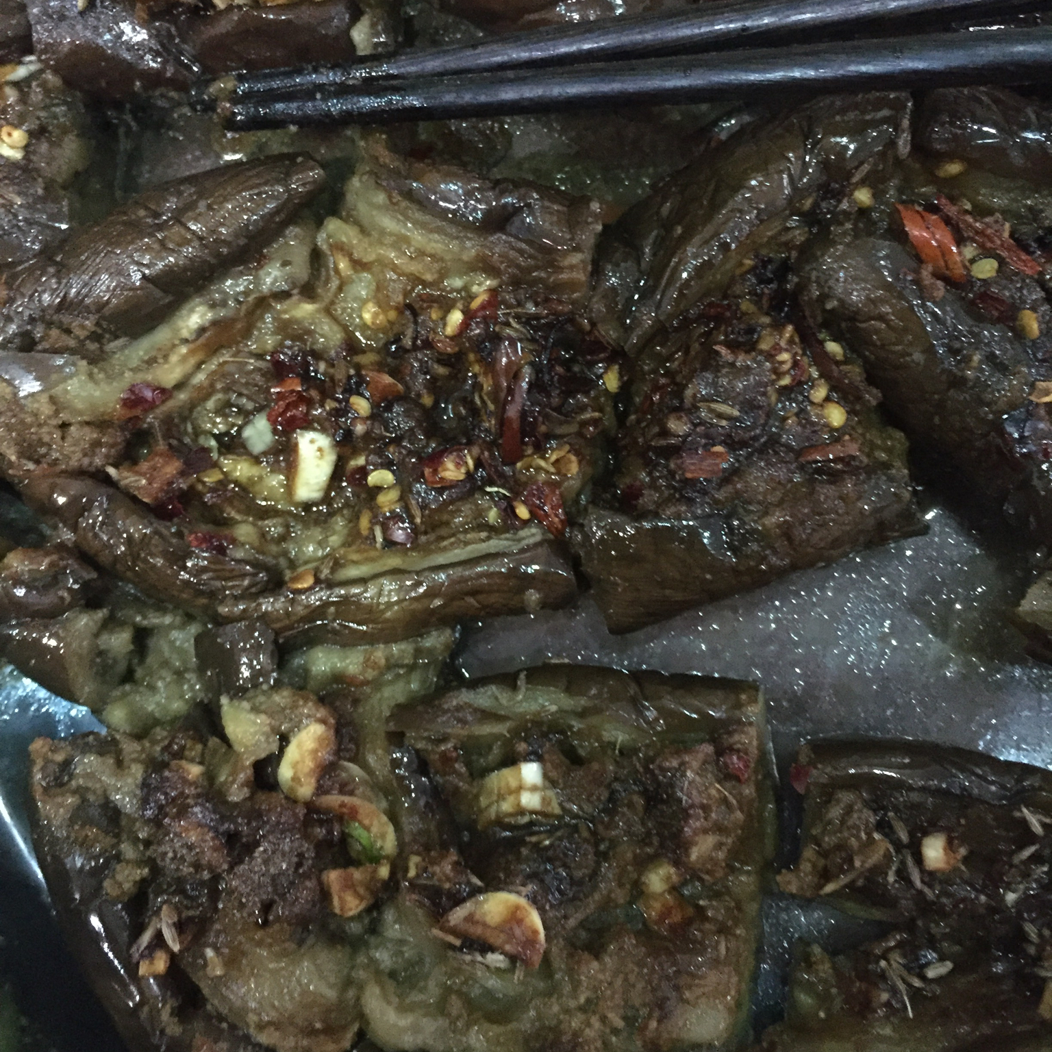 CC招牌菜销魂烤茄子，百吃不厌！