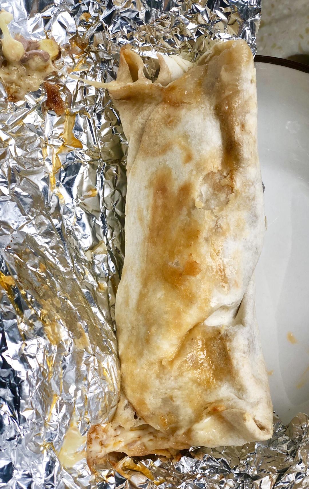 空气锅 牛肉杂菜芝士卷