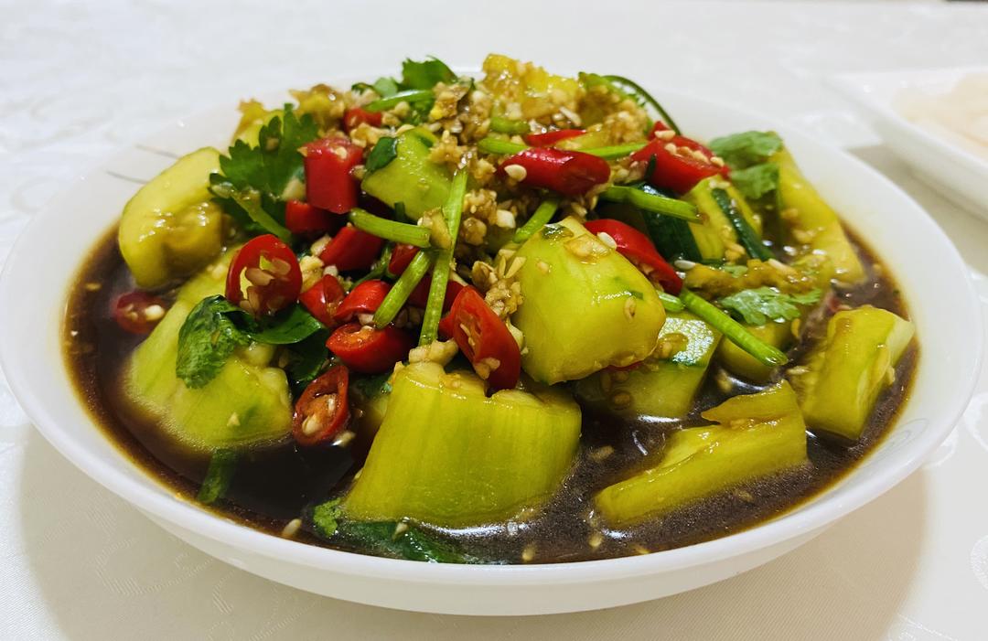 快手凉拌青瓜的做法