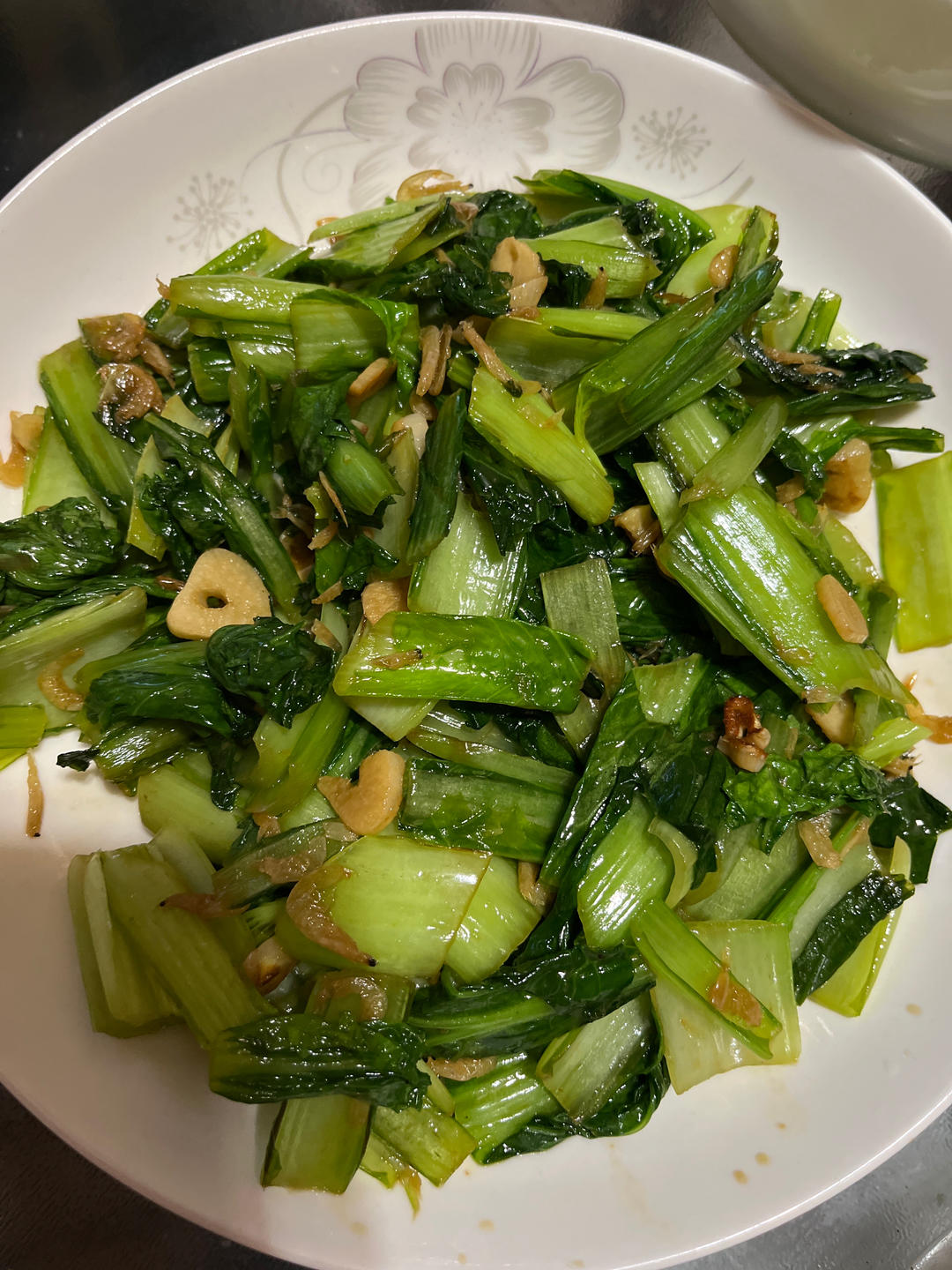 超级好吃的虾皮小白菜