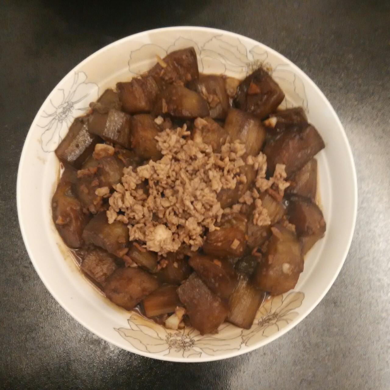 茄子！茄子！！红烧肉末茄子